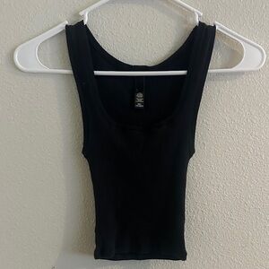 SKIMS Black Tank Top